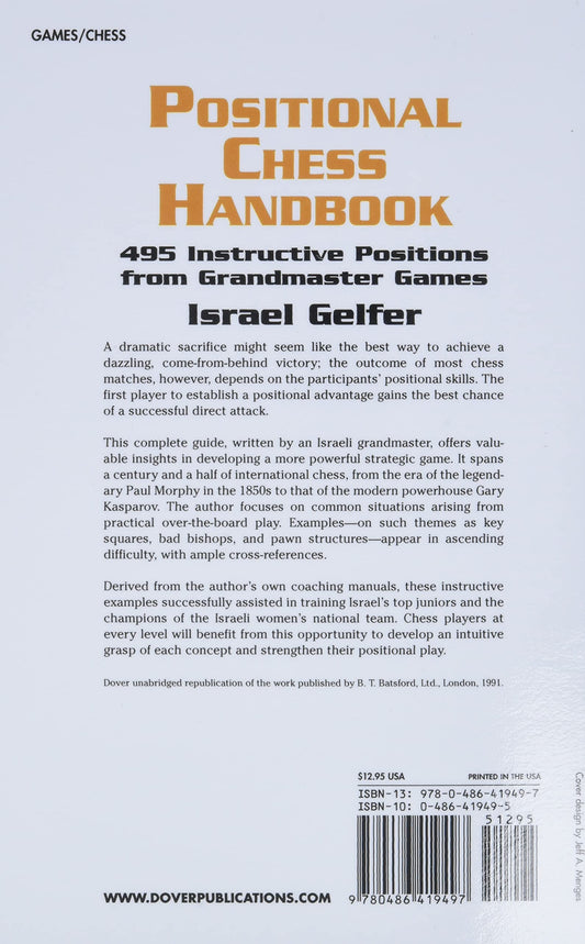 Positional Chess Handbook