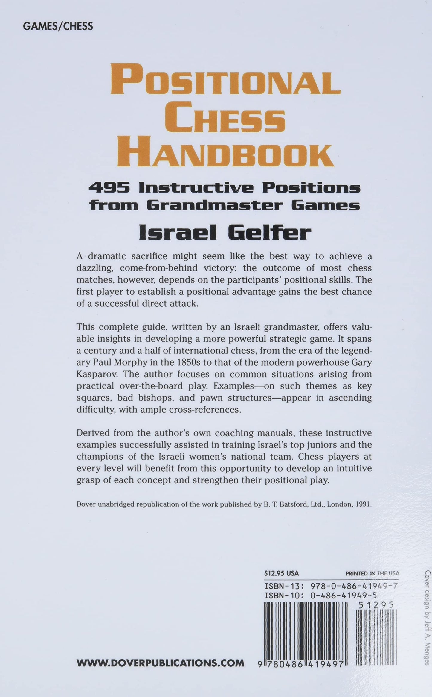 Positional Chess Handbook